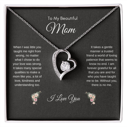 To My Beautiful Mom Love Forever