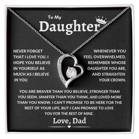 To My Daughter You Are Braver Than You Believe Crown