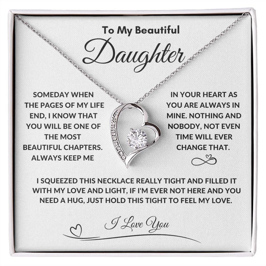 To My Beautiful Daughter Someday When The Pages Of My Life End